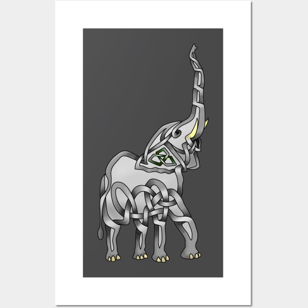 Trumpeting Elephant Wall Art by KnotYourWorld4